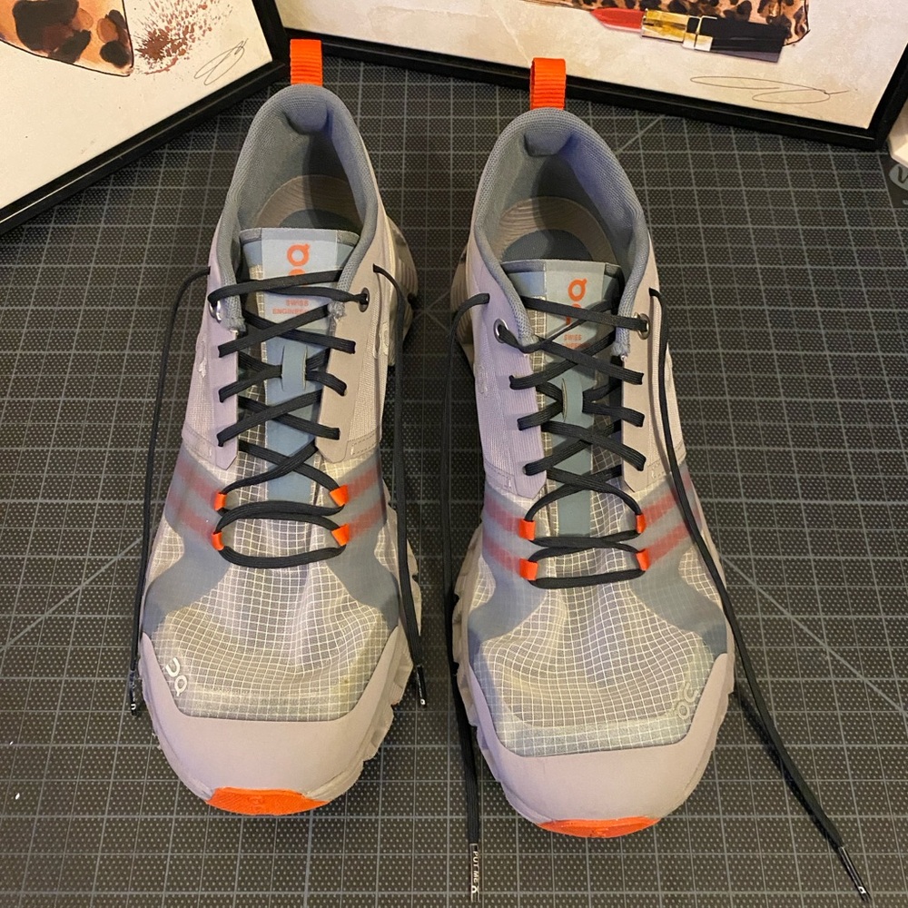 ON Cloud X Shift Alloy/Red size 10.5 - Picture 7 of 16
